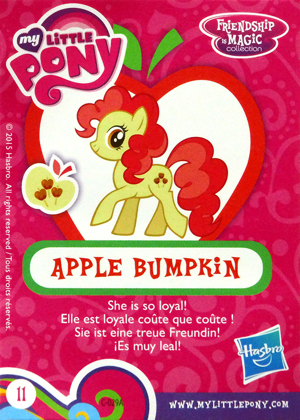 MLP Apple Bumpkin Blind Bag Cards | MLP Merch