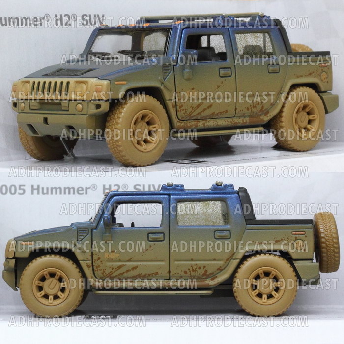 Miniatur Hummer H2 SUT DIRT (Blue) Miniatur Hummer H2 SUT DIRT (Blue)