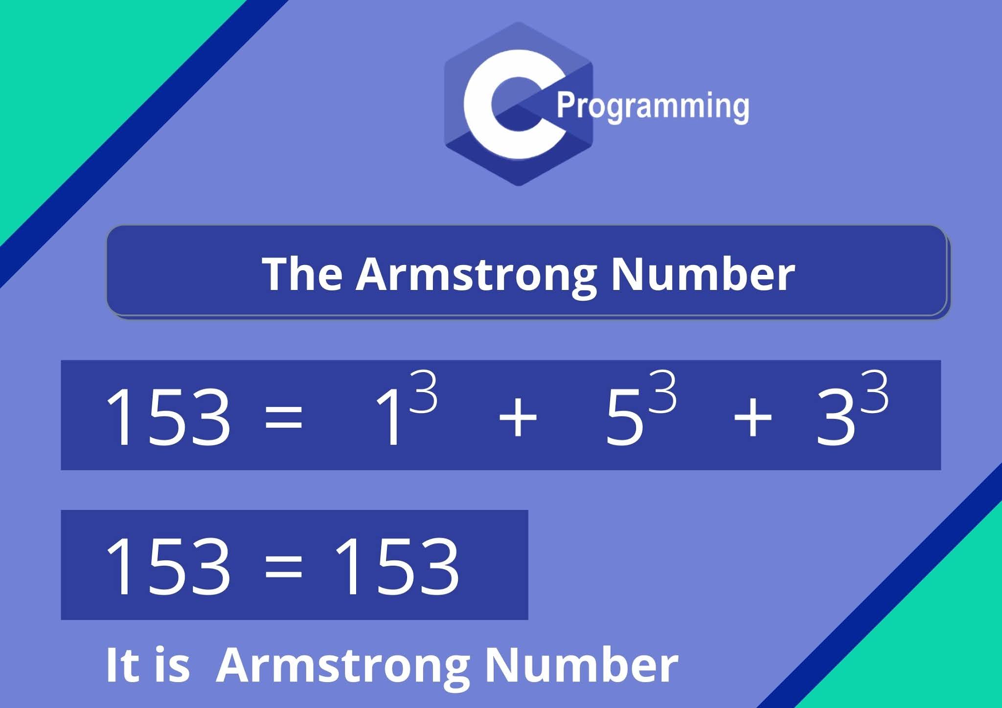 C Program to check Armstrong number is or not