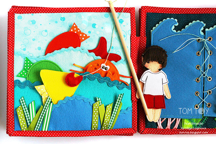 TomToy Quiet book for Xavier