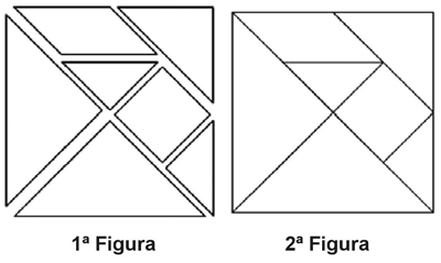 Construção do hexágono não convexo (Tangram #1 do site Racha Cuca) - Blog  do Prof. H