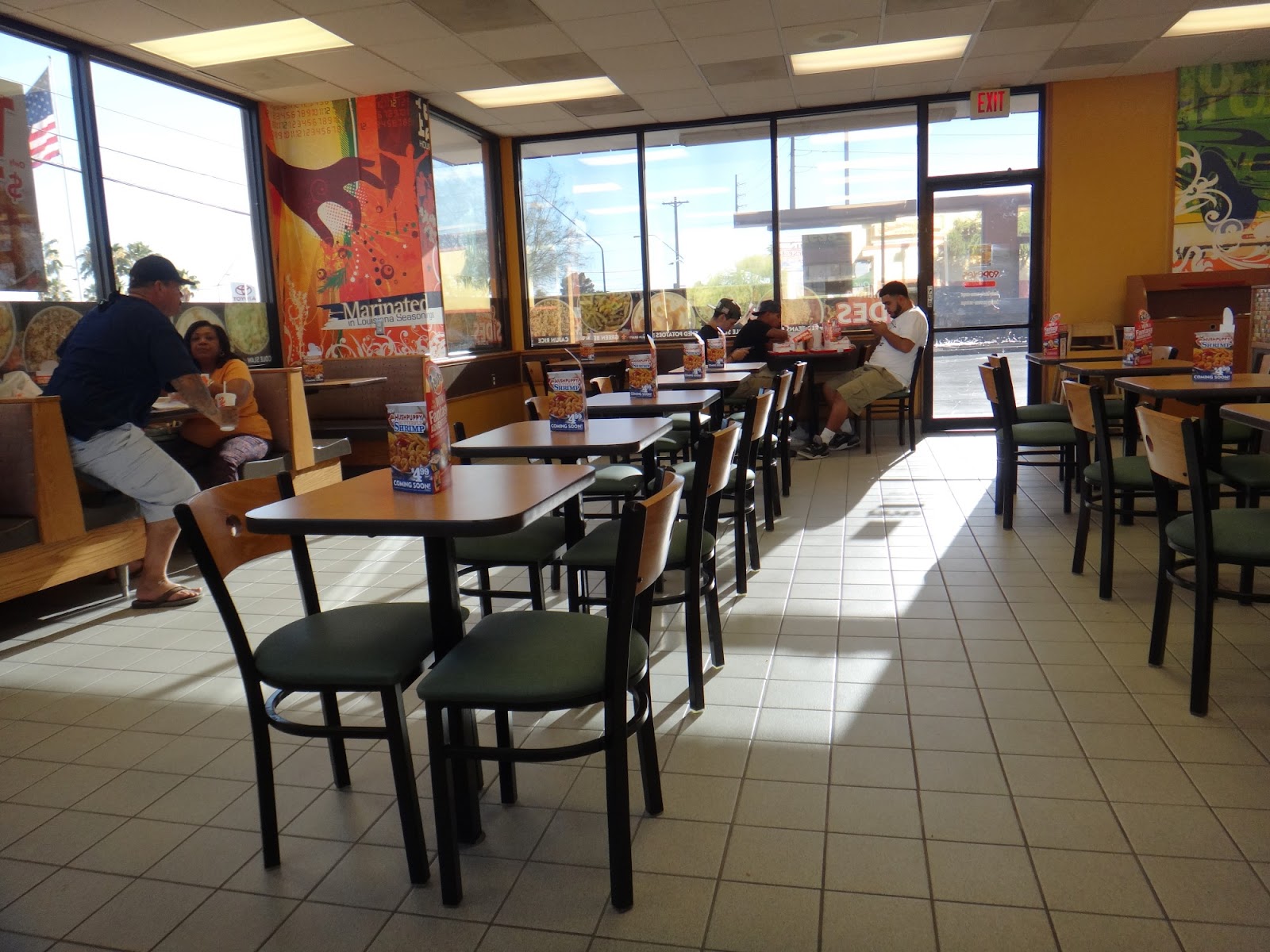 First visit to Popeye's Chicken