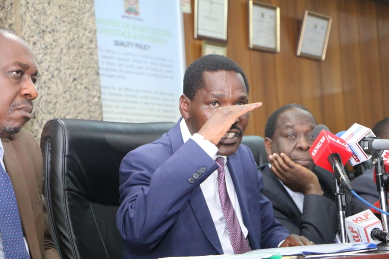 Agriculture Cs Peter Munya Directs New Kcc To Pay Milk Farmers