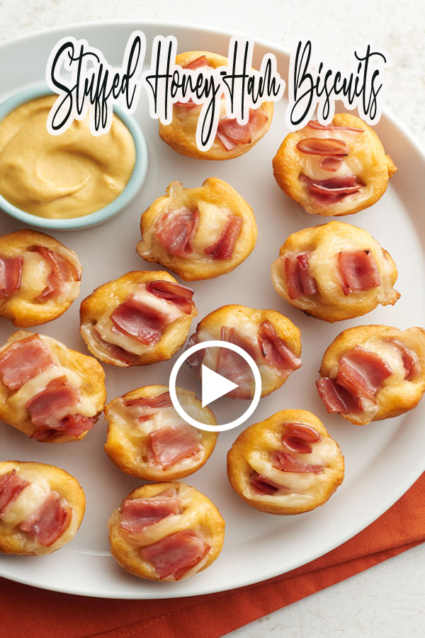 Stuffed HoneyHam Biscuits