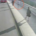 Jogger pushes woman into path of oncoming bus (video)