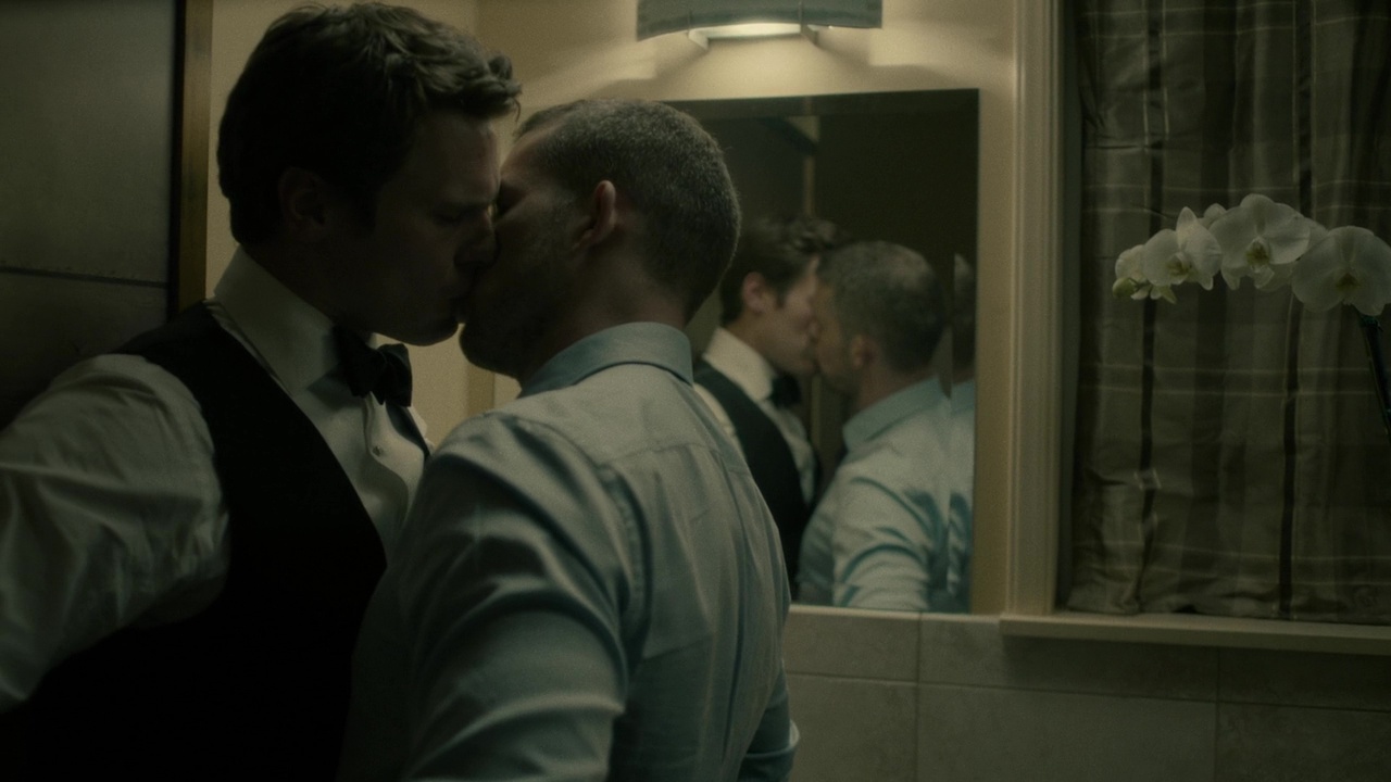 Outrage After Gay Kiss Scenes Cut.