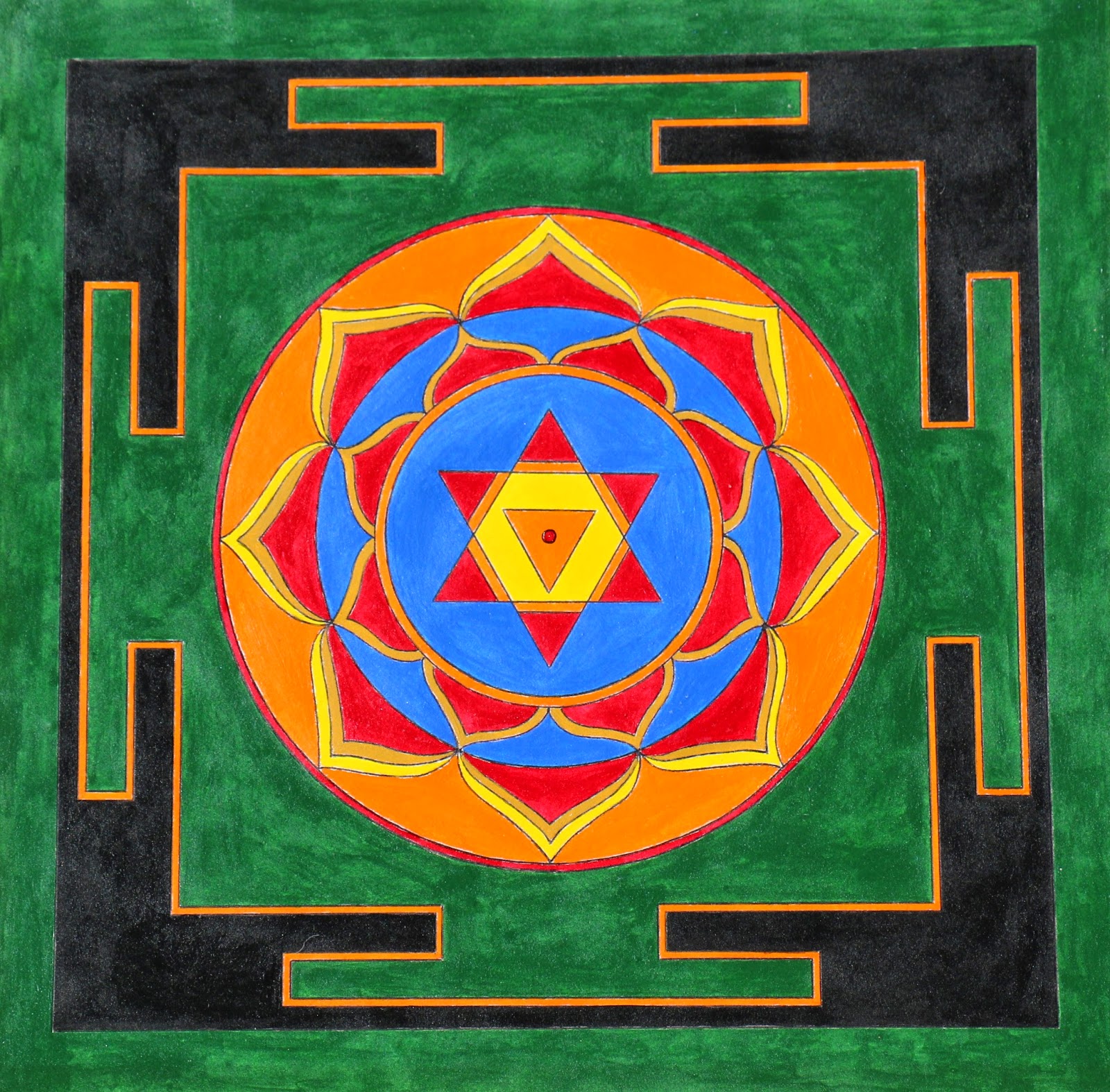 Янтра марса изображение