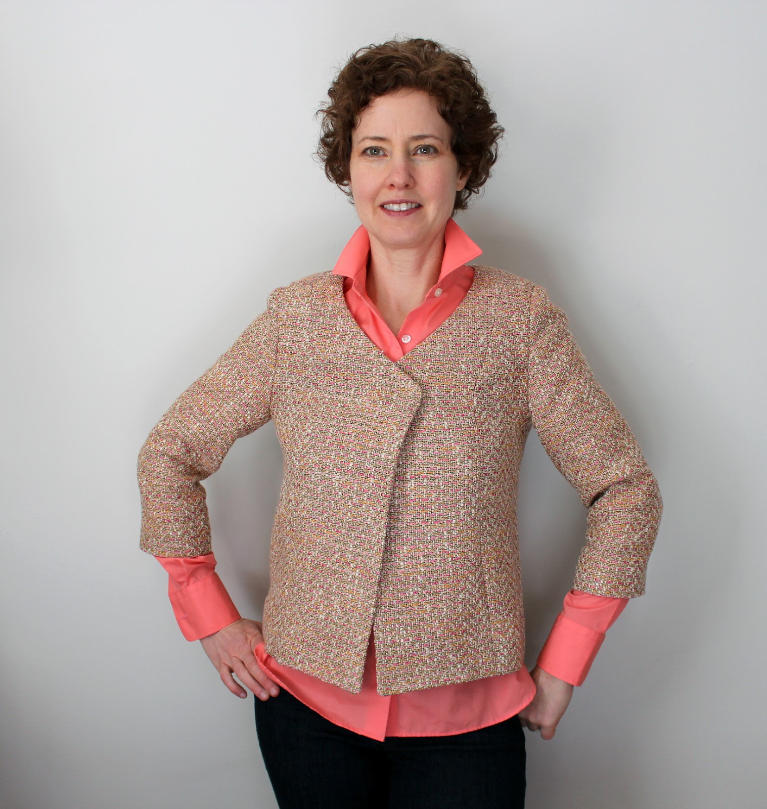 A Sewing Life: Simplicity 2209 Lissette Unlined Jacket