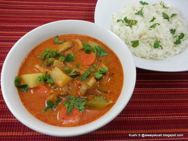 Vegetarian Shahi Korma