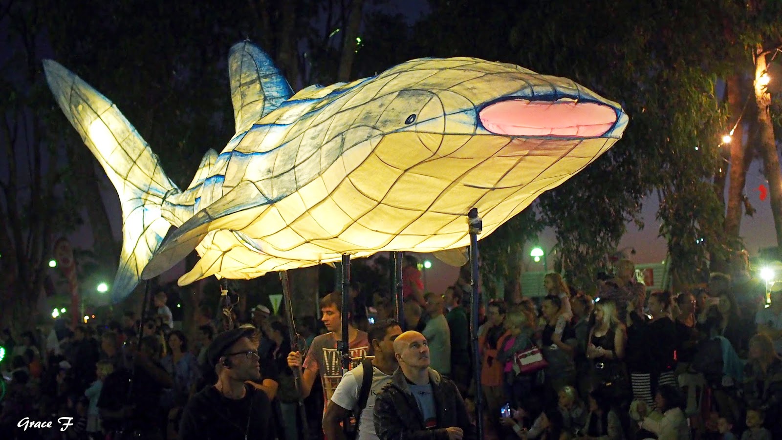 Perth Daily Photo Joondalup Festival Twilight Lantern Parade.. 'Our