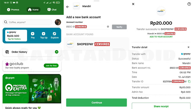 cara transfer saldo gopay ke shopee pay Kirim saldo gopay ke shopeepay