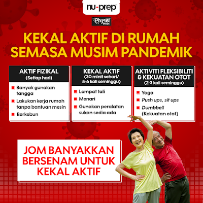 Terus Aktif Bersama Nu-Prep!