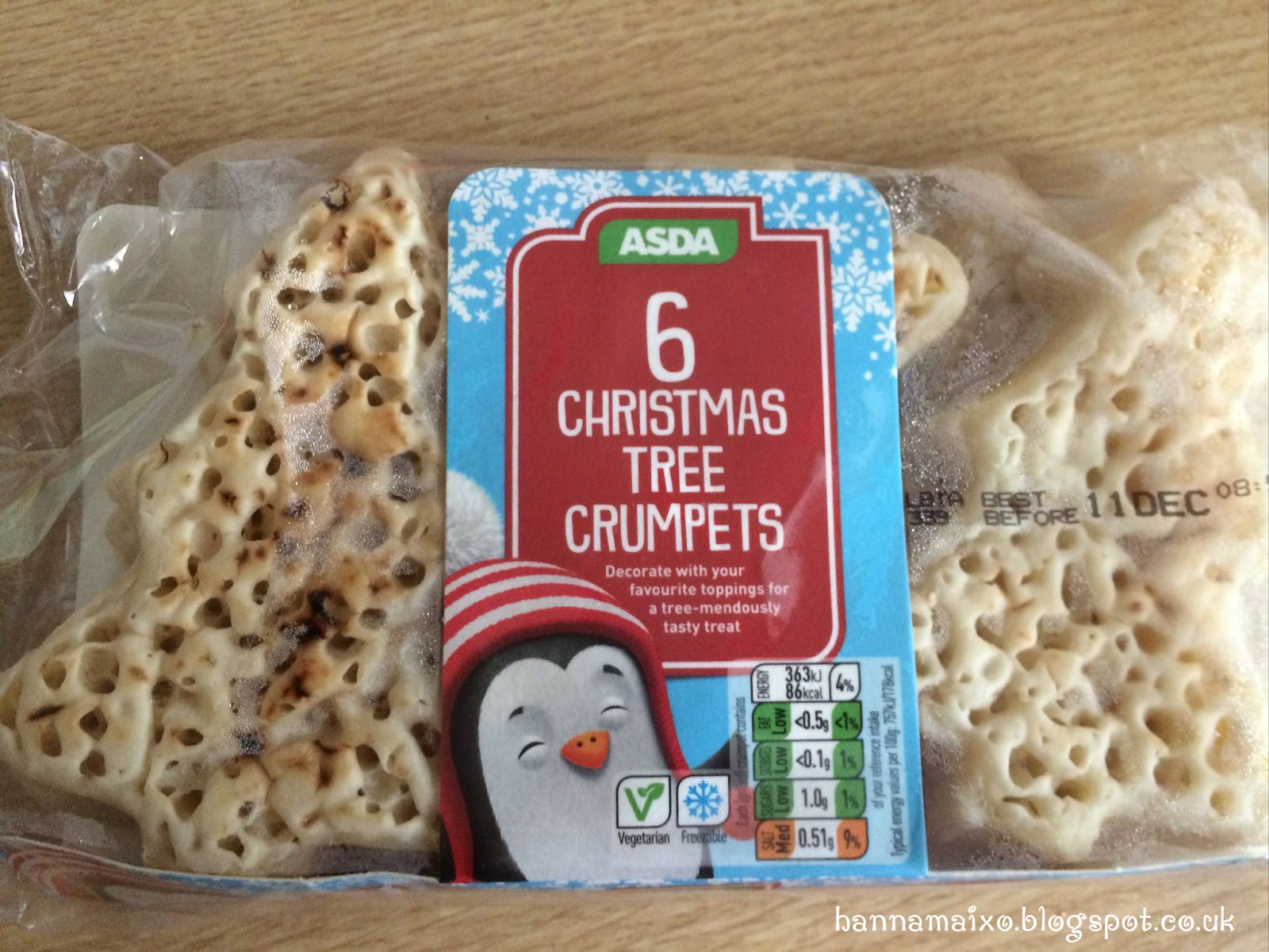 Hanna Mai Blogmas Day 10 Christmas Tree Crumpets And Making White
