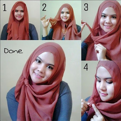Tutorial Hijab Pashmina Untuk Wajah Bulat Simple Tapi Elegan Tutorial Hijab Pashmina Untuk Wajah Bulat Simple Tapi Elegan