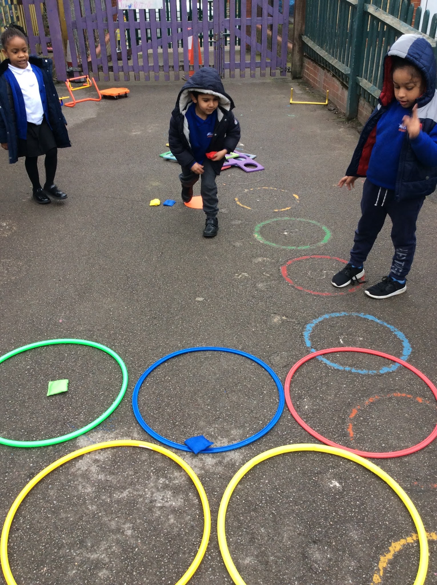 Bannockburn Primary Reception Underarm Throw Competition