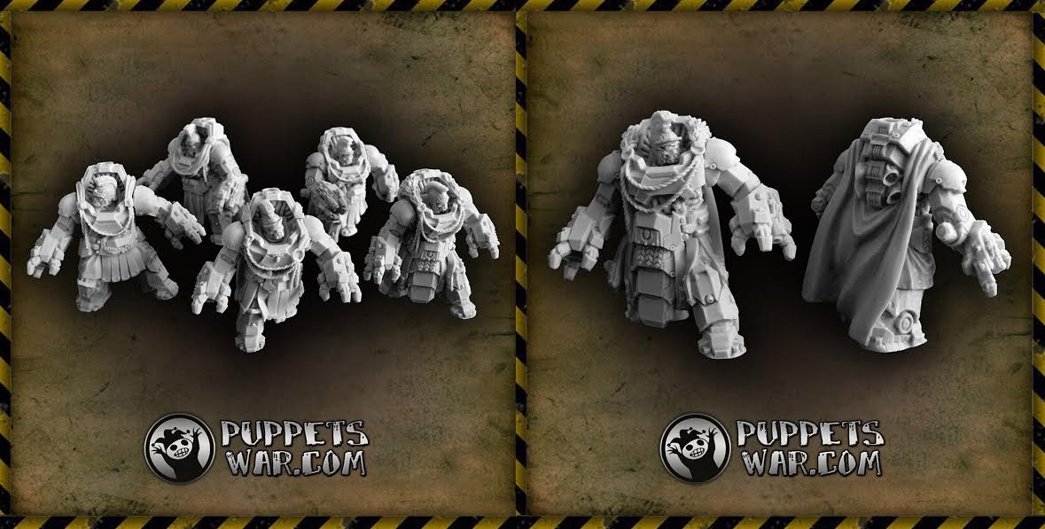 Wargame News and Terrain Puppetswar New Science Fiction Praetorians