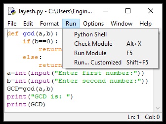 How to run a Python Program – EasyExamNotes.com