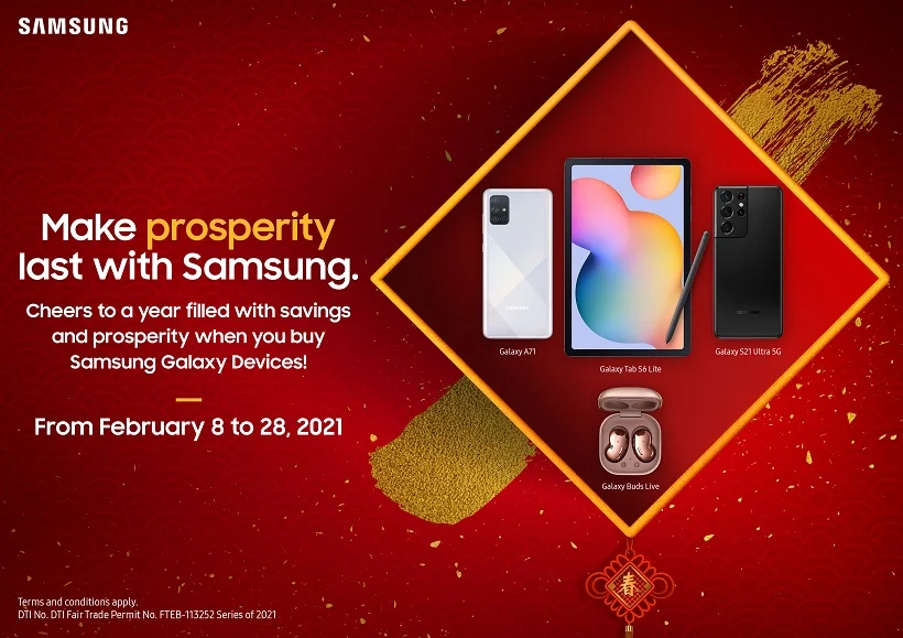 SAMSUNG’s Chinese New Year and Valentine’s Day Promos: Get the best deals on your favorite gadgets