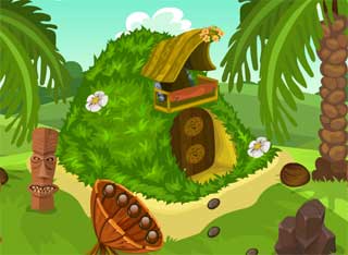 Escape From Grass Hut Juegos de Escape