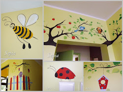 Malowanie na ścianach:)
