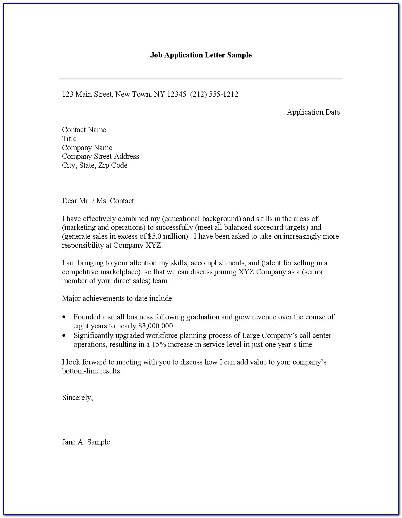 Cover Letter Examples Resume 2018 - Cover Letter For Resume Examples Letter 