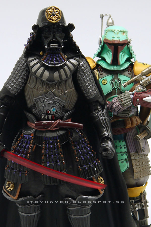6.3"Star Wars Samurai Stormtrooper BAN DAI PVC Action Figures Statue NO BOX 