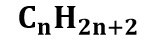 Fórmula general para los hidrocarburos saturados (alcanos)
