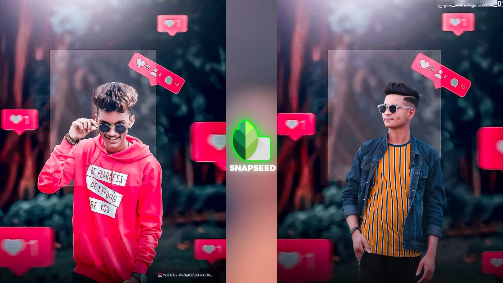 Instagram Viral New Editing Background and Text Png - Picsart