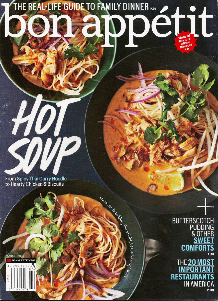 Meghann Stephenson Bon Appetit March