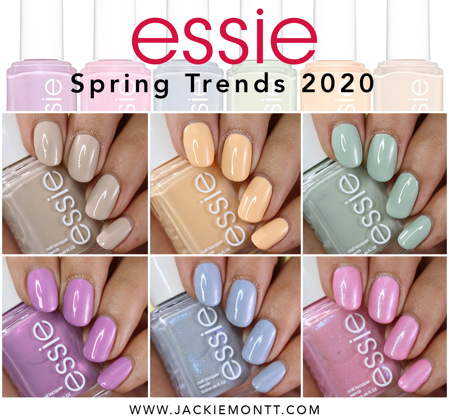 Essie Nail Polish Spring Colors