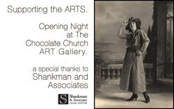 Gallery Opening Night Sponsor. Shankman & Associates