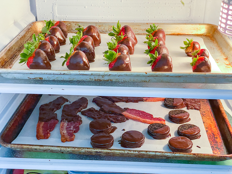 Tales of the Flowers Making the Belmont Shore Chocolate Festival at Home!