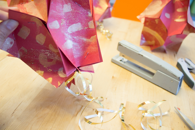 How to Make Gorgeous Painted Paper Lanterns for Chinese New Year - Such an awesome kids craft!
