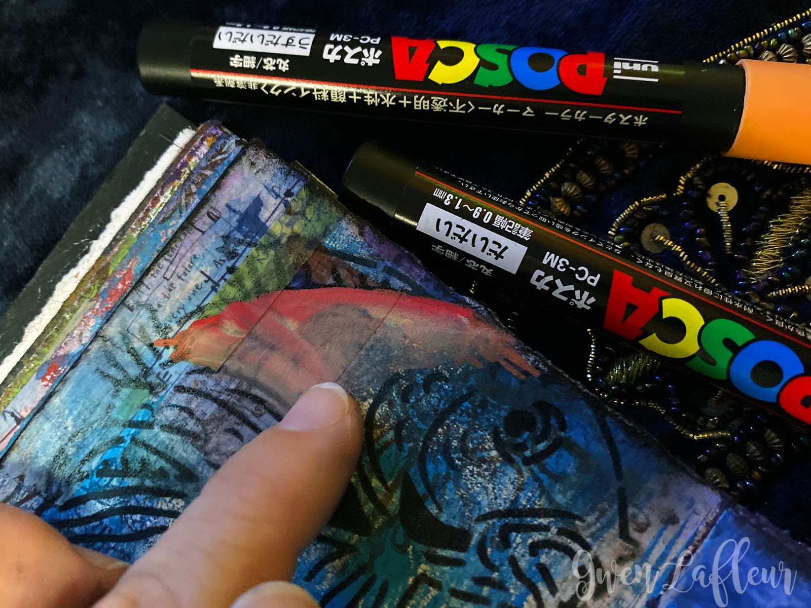 Posca Pens are Perfect for Painting - Jackson's Art Blog