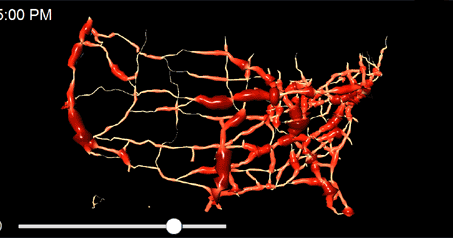 Maps Mania: The Blocked Arteries of America's Roads