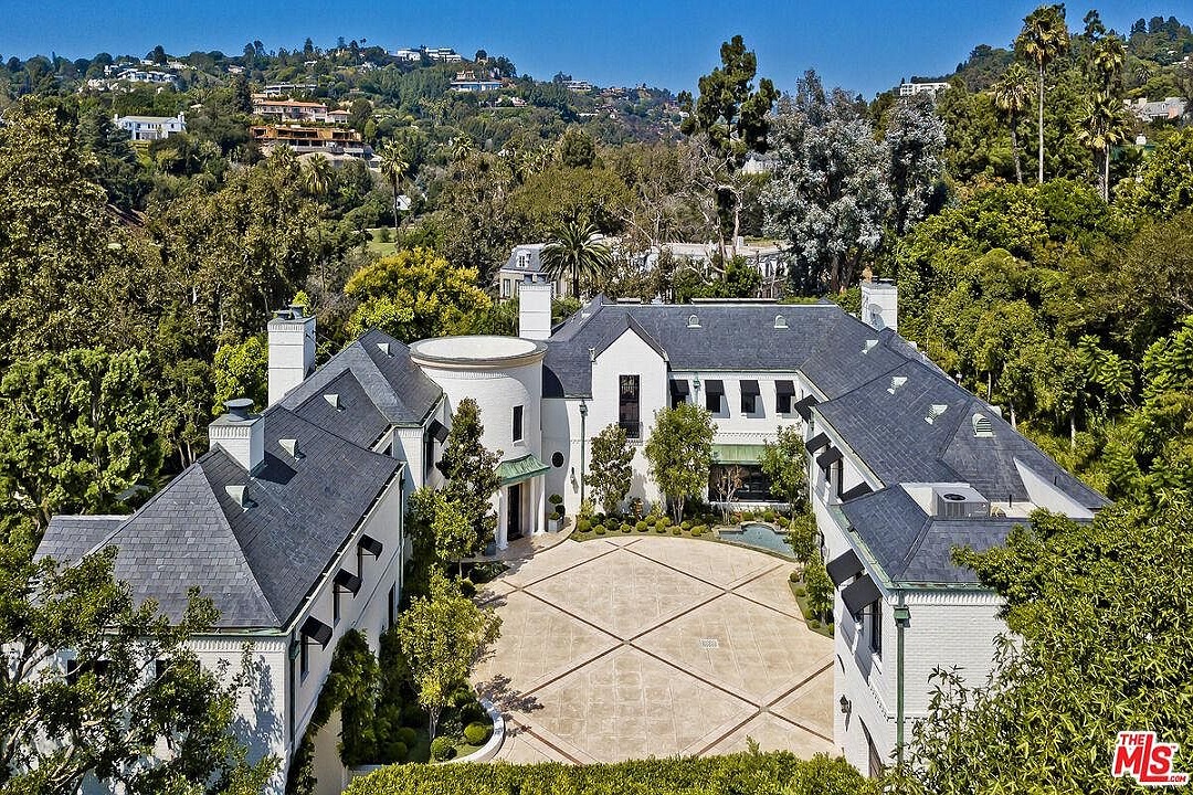 17,000 Square Foot Georgian-Style Brick Mansion In Los Angeles, CA