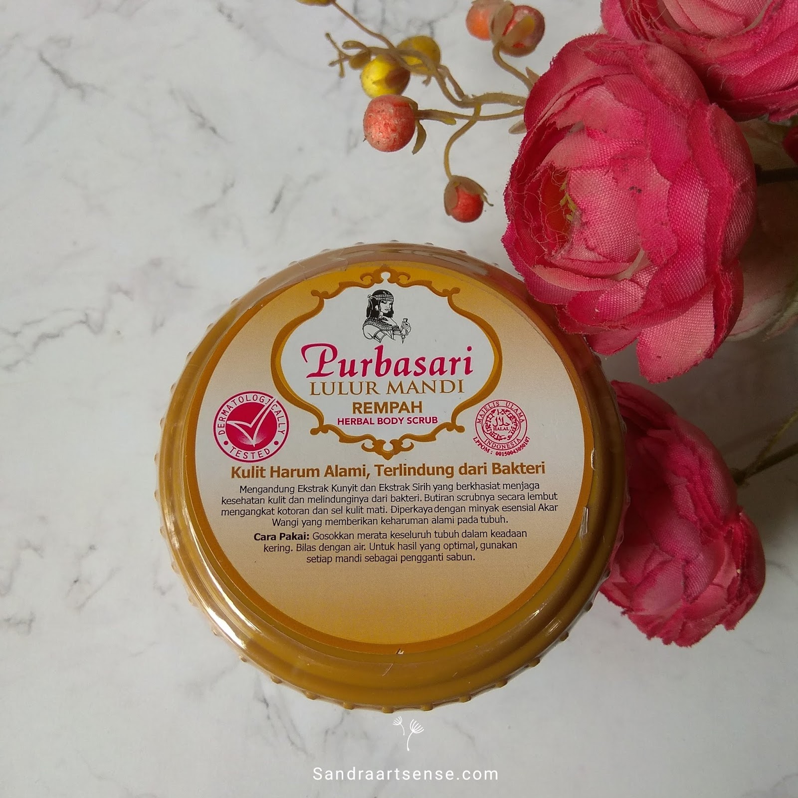 Sandraartsense.com: Review Purbasari Lulur Mandi Rempah