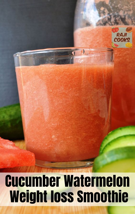 CUCUMBER WATERMELON WEIGHT LOSS SMOOTHIE Weight Loss Programs