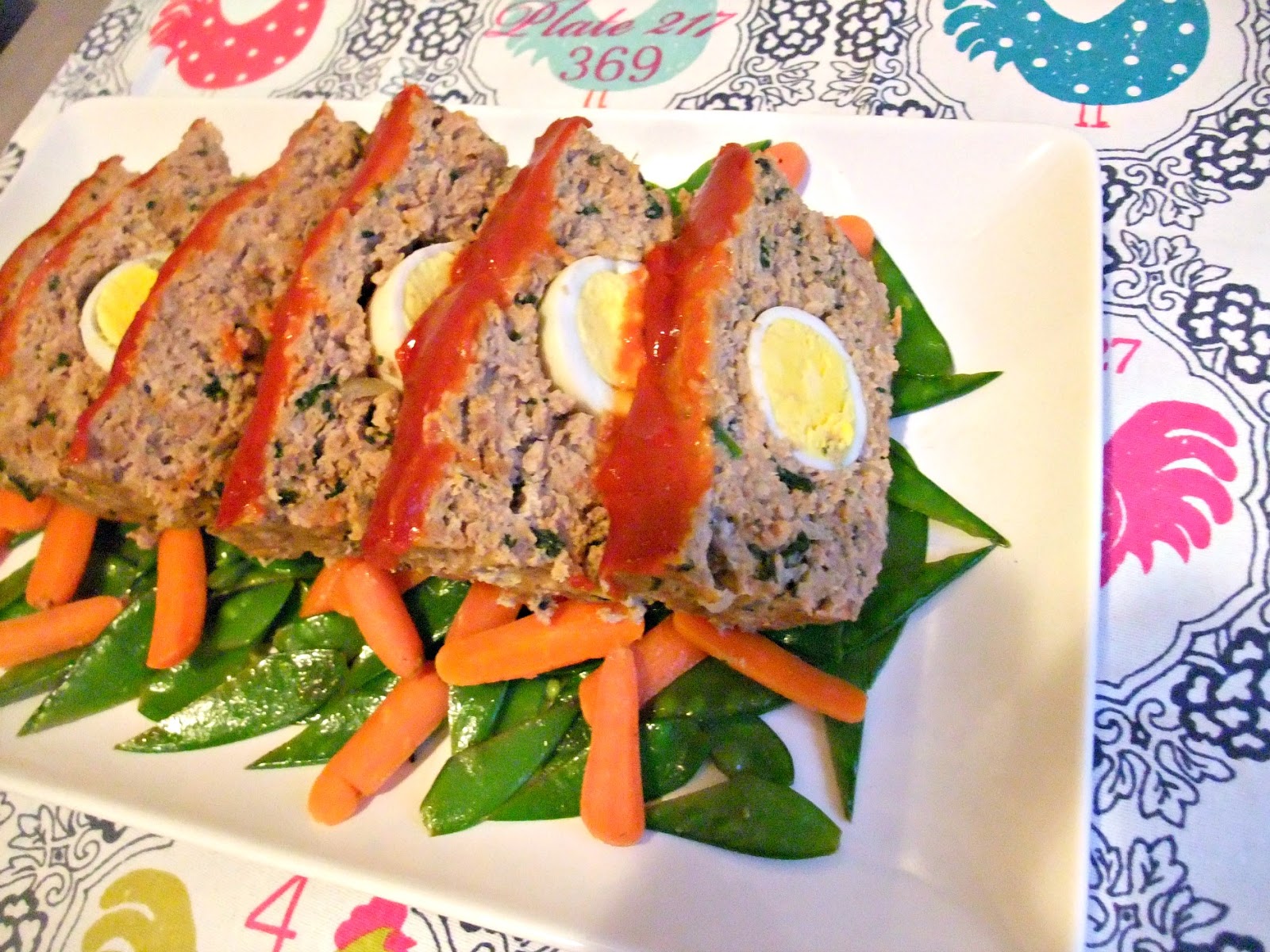 Susan's SavourIt! Easy EggsInMeatloaf...