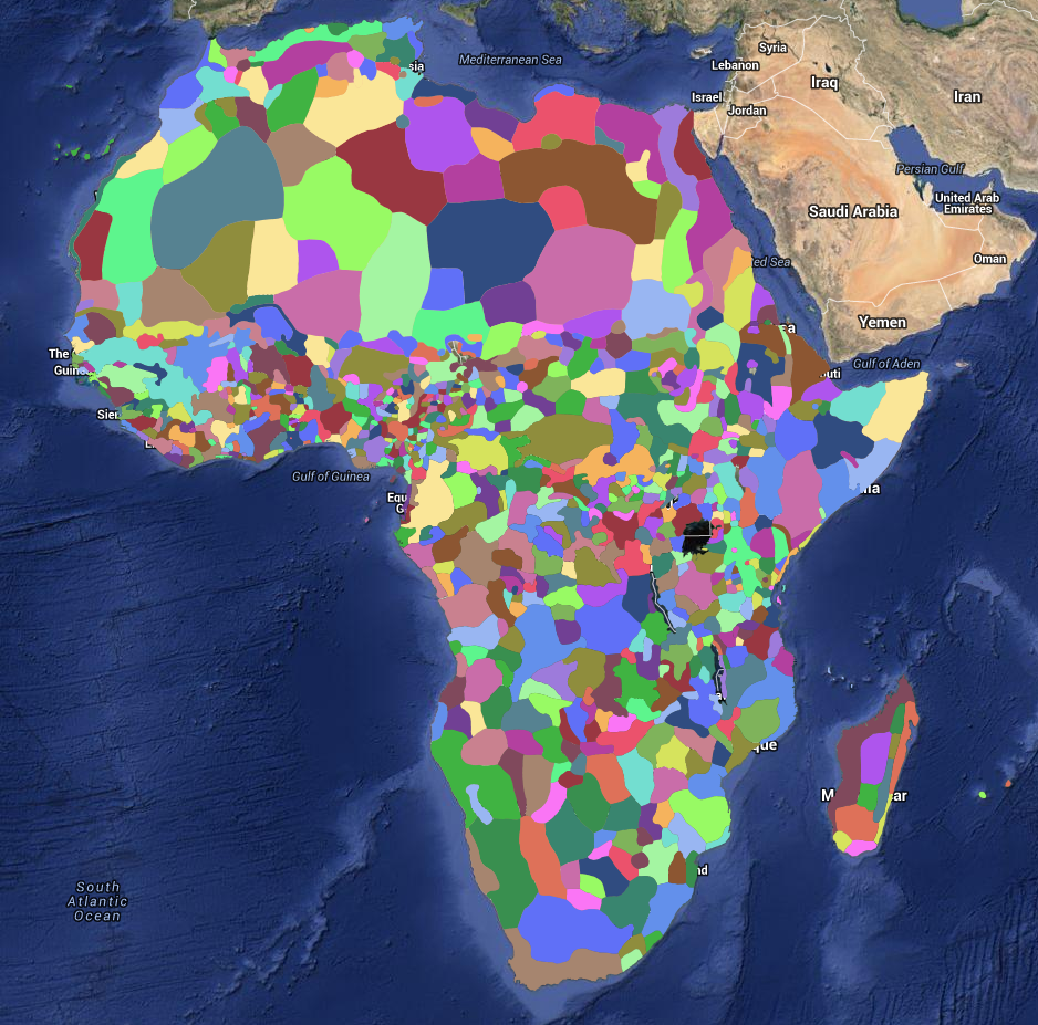 LINGUAGEM GEOGRÁFICA: ÁFRICA E DIVERSIDADE ÉTNICA