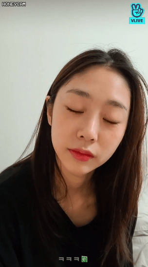 얼굴 부은 지수 VLIVE
