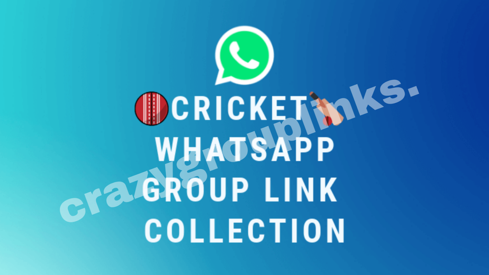 100+ Cricket WhatsApp Groups Link Collection of 2019 Latest WhatsApp