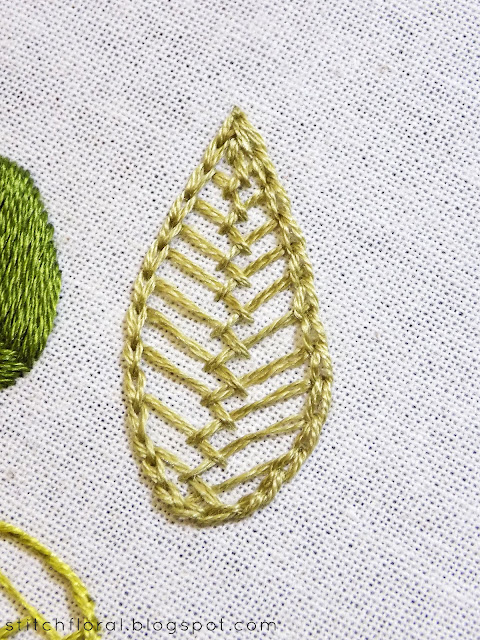 leaf stitch