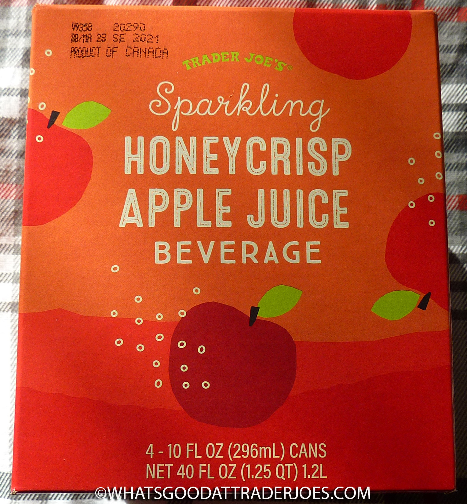 What's Good at Trader Joe's? Trader Joe's Sparkling Honeycrisp Apple