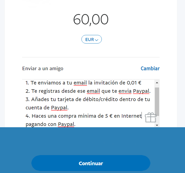 ¿Cómo conseguir 10 euros por PayPal