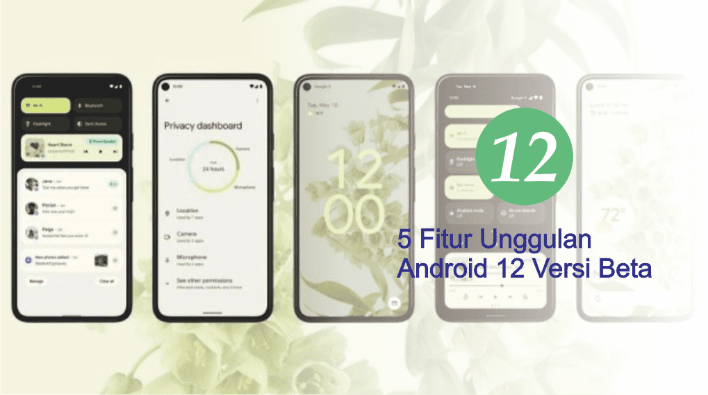 5 Fitur Unggulan Android 12 Versi Beta 5 Fitur Unggulan Android 12 Versi Beta