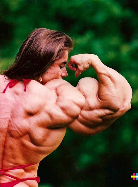 female muscle morph