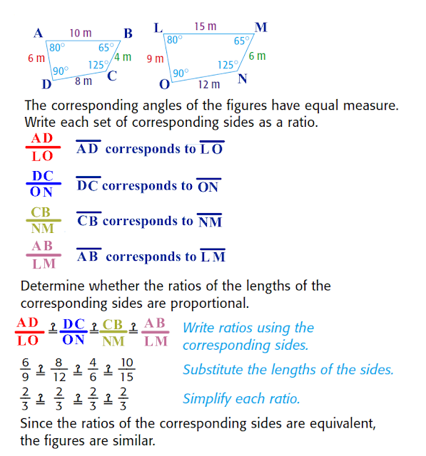 Gallimore Math Course 2 Similar Figures and Proportions