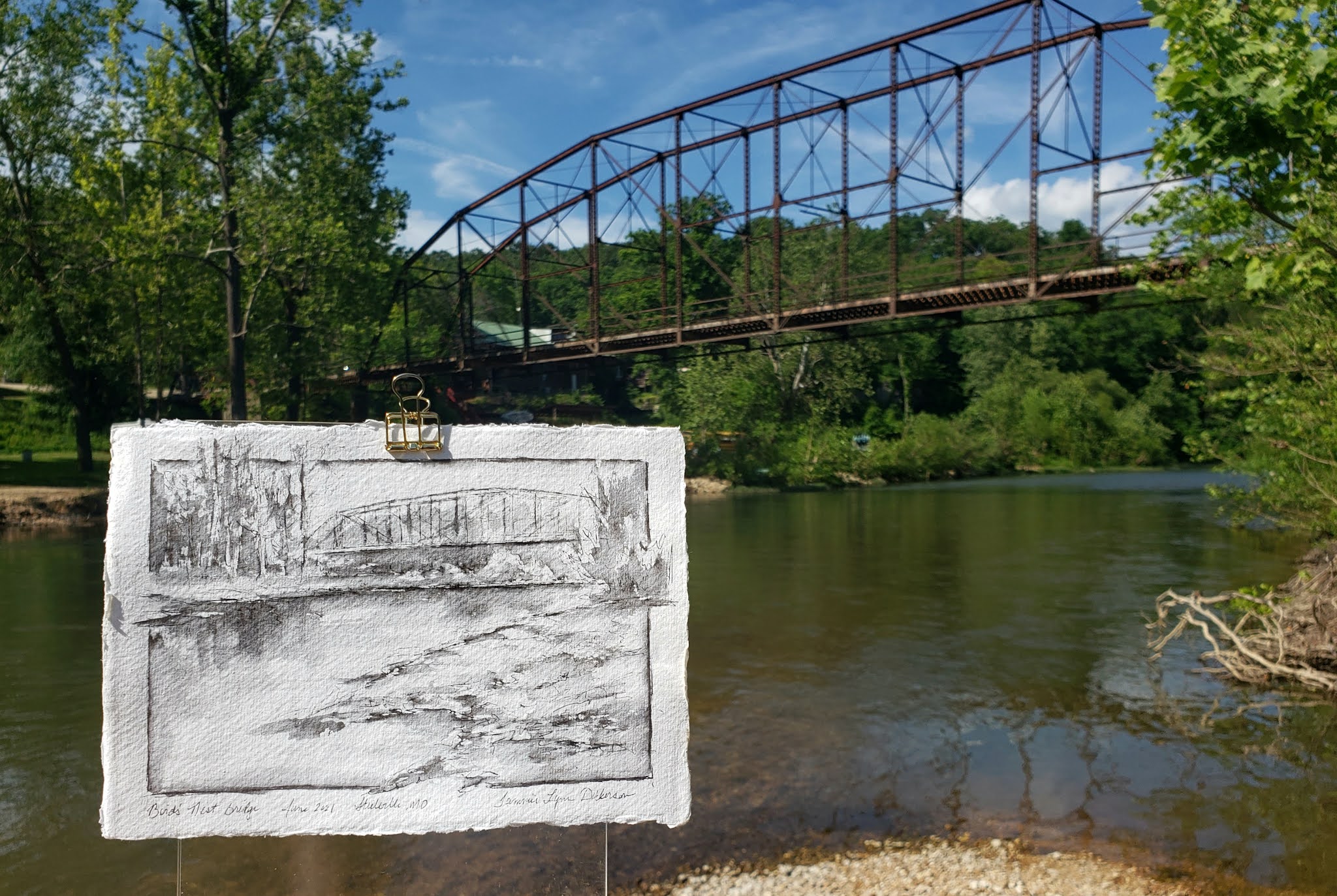 Tammie Dickerson's Artistic Journey Bird's Nest Bridge