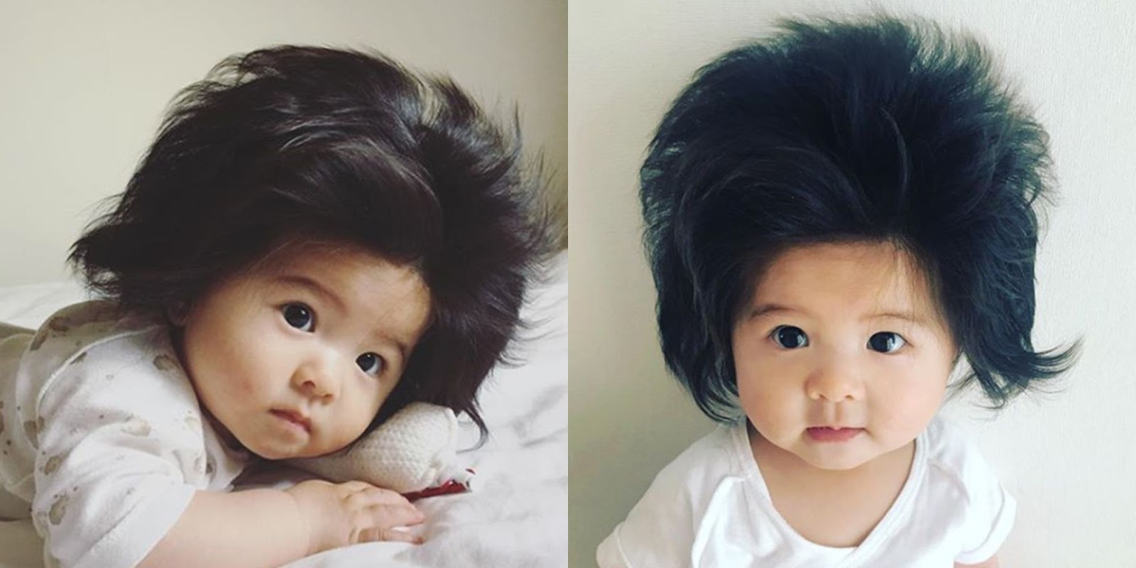 OMG, This Baby Has More Hair That You Do! The Skin Radar